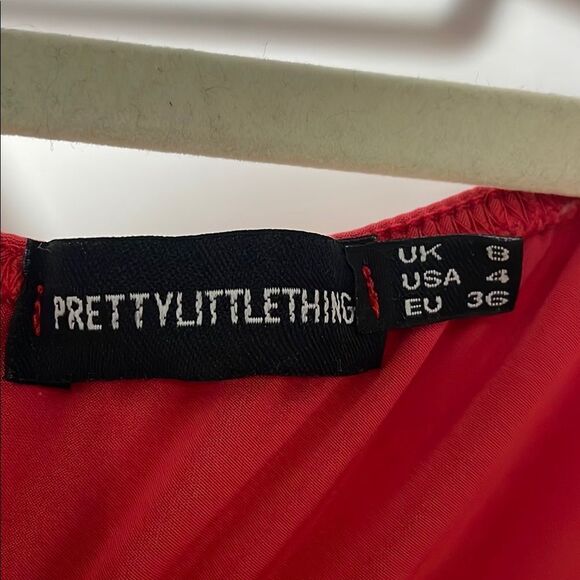 Pretty little thing Chic Red Dress - Picture 9 of 9